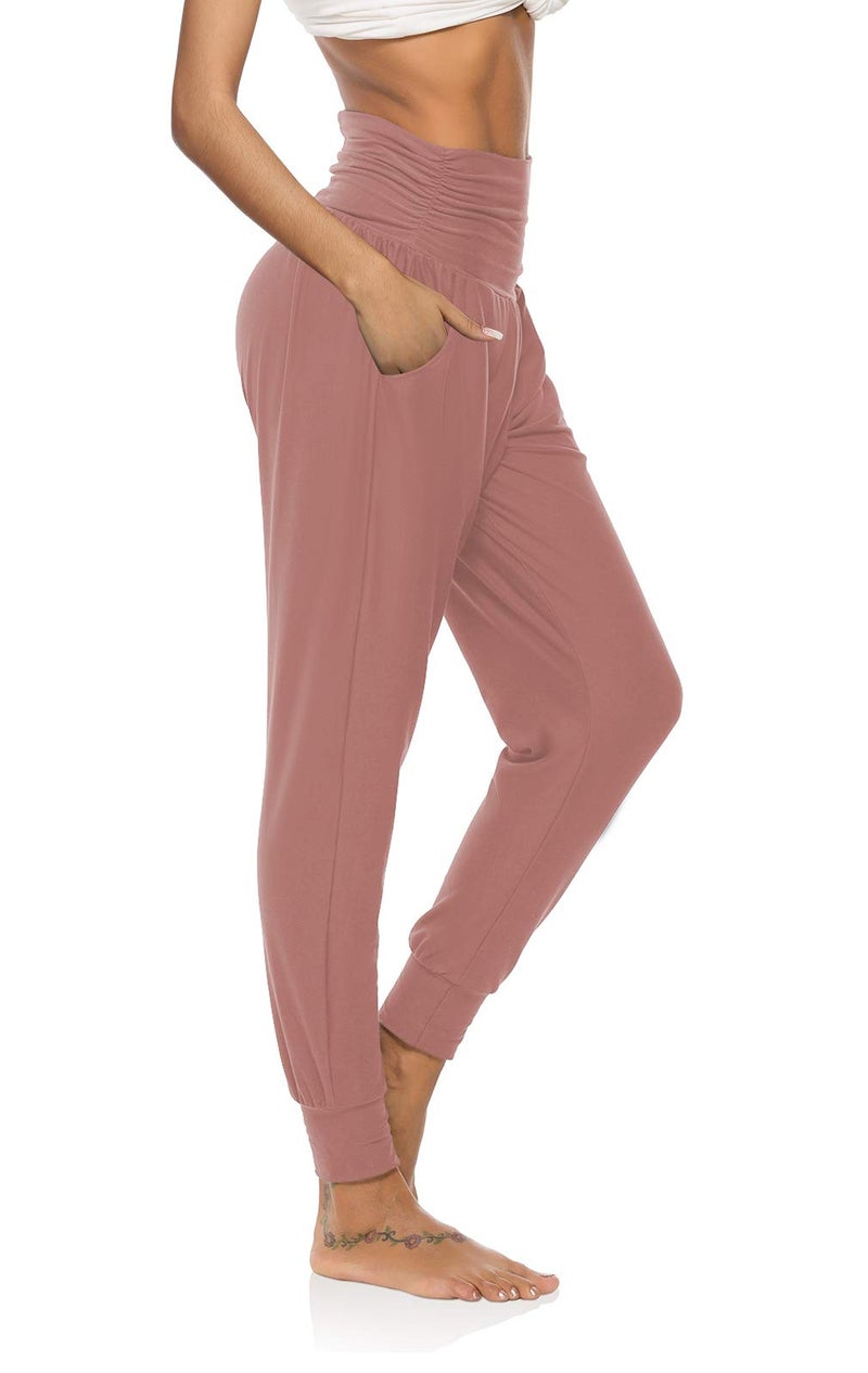 DIBAOLONG Womens Camo Yoga Sweatpants Loose Workout Joggers Pants with Pockets Comfy Lounge Pants M - Image 1